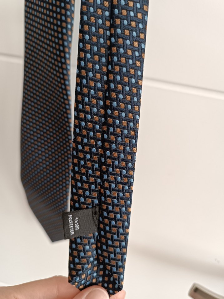 Klasik Desenli Erkek Kravat - Görsel 3