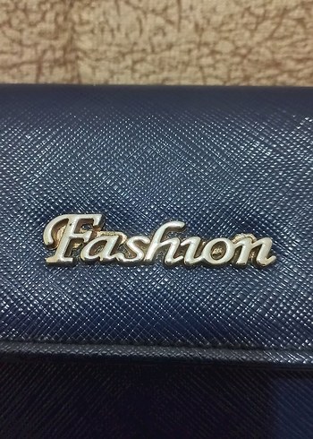 Mavi Deri Fermuarlı Kadın Cüzdanı - Görsel 2