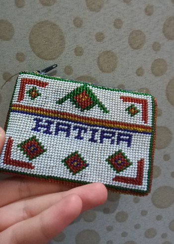 Boncuk İşlemeli Bohem Kadın Cüzdanı - Görsel 6