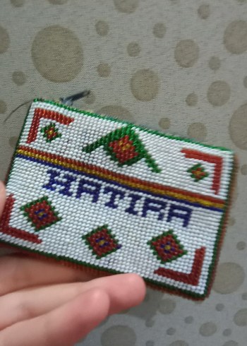 Boncuk İşlemeli Bohem Kadın Cüzdanı - Görsel 2