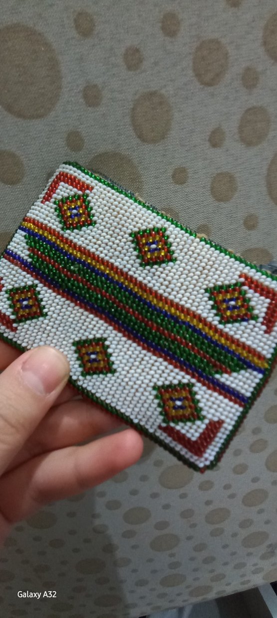 Boncuk İşlemeli Bohem Kadın Cüzdanı - Görsel 3