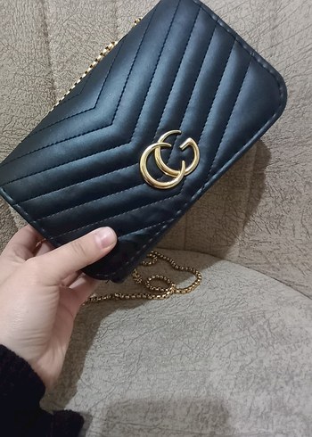 Zincir Detaylı Modern Klasik Deri Kadın Çanta - Görsel 15