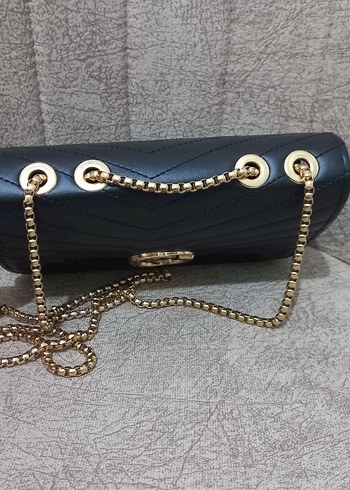 Zincir Detaylı Modern Klasik Deri Kadın Çanta - Görsel 18