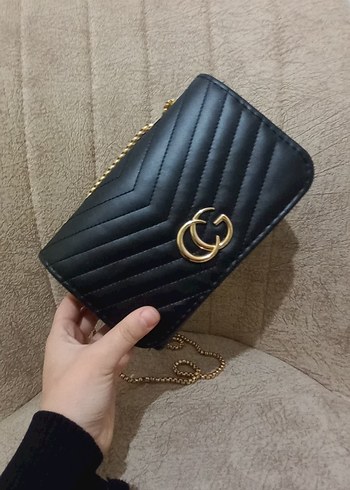 Zincir Detaylı Modern Klasik Deri Kadın Çanta - Görsel 16