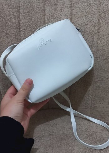 Beyaz omuz çantası - Görsel 7