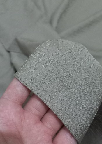 Gri Kadın Drapeli Sargı Kumaş - Görsel 4