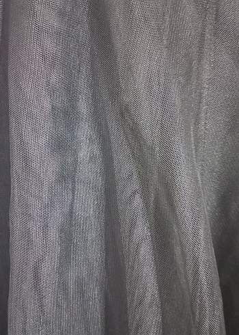 Drapeli Siyah Uzun Tütü Etek - Görsel 8