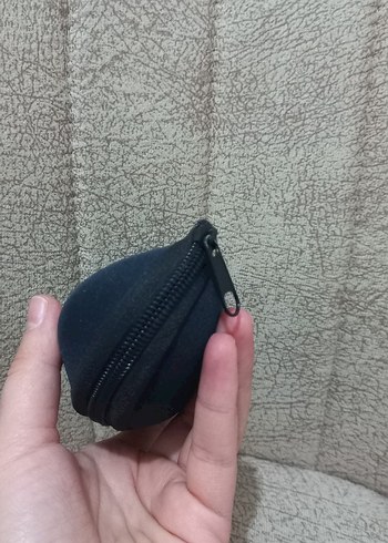 Fermuarlı Siyah Kadın Gözlük Kabı - Görsel 6