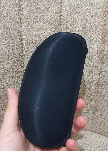 Fermuarlı Siyah Kadın Gözlük Kabı - Görsel 5