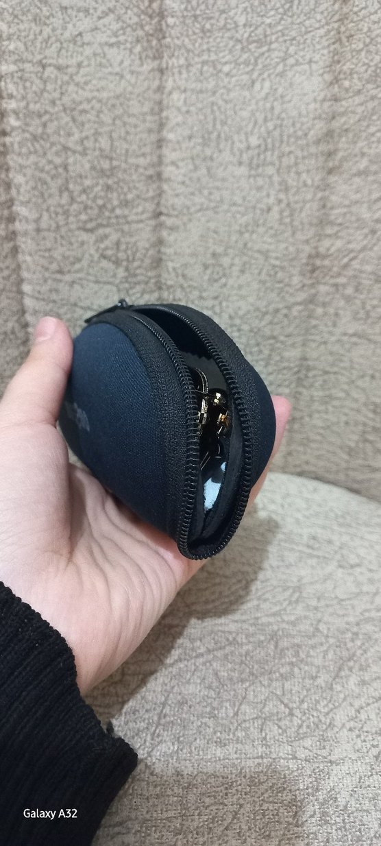 Fermuarlı Siyah Kadın Gözlük Kabı - Görsel 2