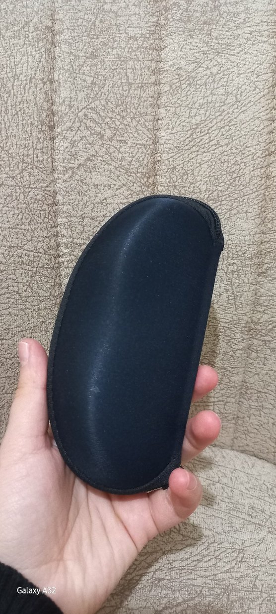 Fermuarlı Siyah Kadın Gözlük Kabı - Görsel 5