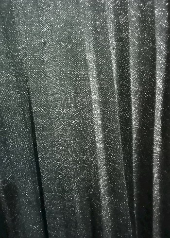 Gri Pilili Uzun Kadın Etek - Görsel 4