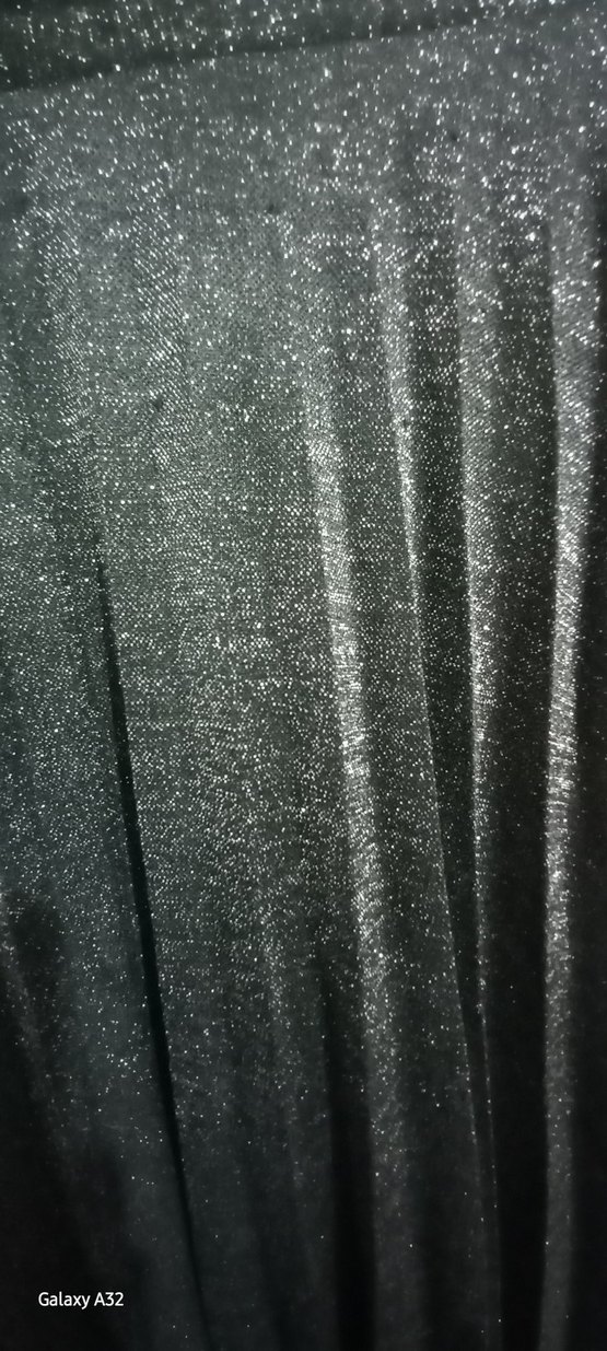 Gri Pilili Uzun Kadın Etek - Görsel 4