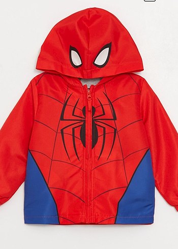 Spiderman Temalı Rüzgarlık, Yağmurluk