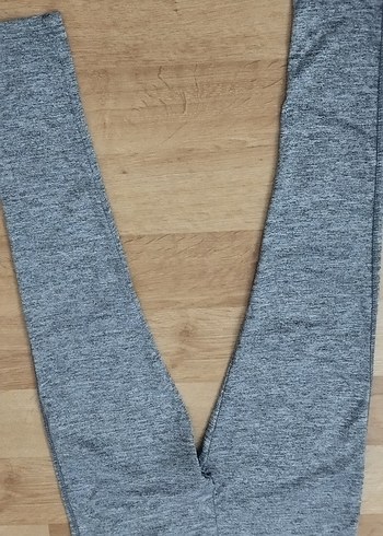 Gri Mini Kadın Tayt - Görsel 4