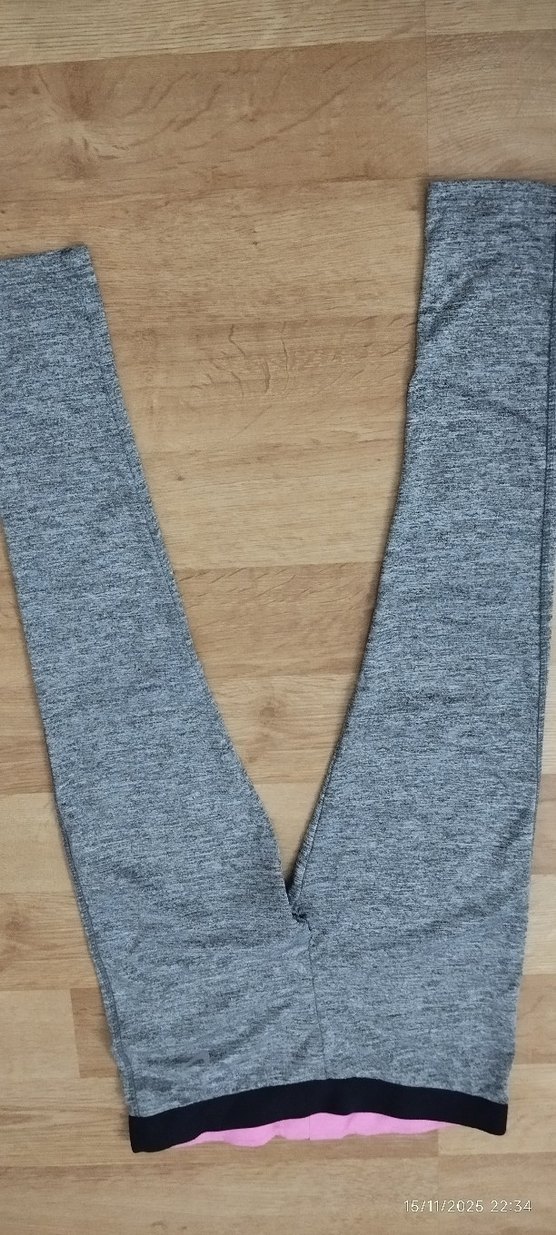 Gri Mini Kadın Tayt - Görsel 4