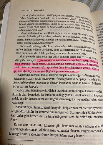 Beden Abdülkadir Geylani el-Fethu'r Rabbani Kitap