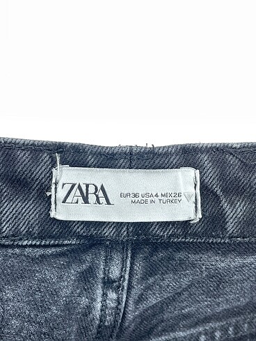 36 Beden siyah Renk Zara Jean / Kot %70 İndirimli.