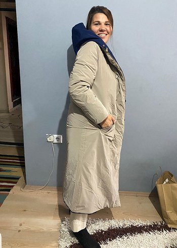 2 taraflı mont 36/38 uyumlu - Görsel 8