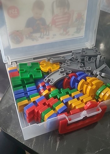 Pilsan Renkli blok Set (130 Prc -2 ad. catlak) - Görsel 4