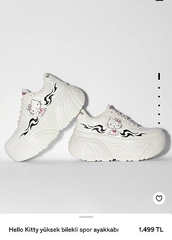 Bershka Hello Kity Ayakkabı