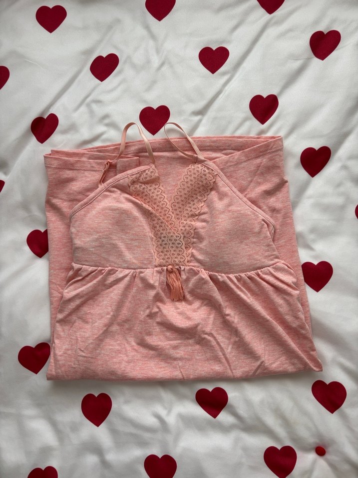 Pembe Bohem Kadın Gecelik - Görsel 2