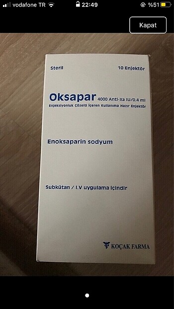 #oksapar #kansulandırıcı #kan