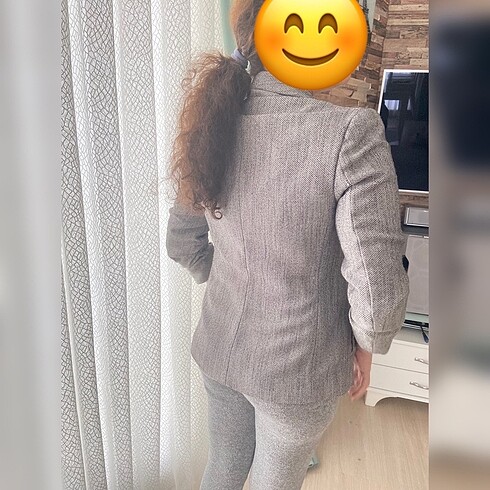 36 Beden Gri Ceket