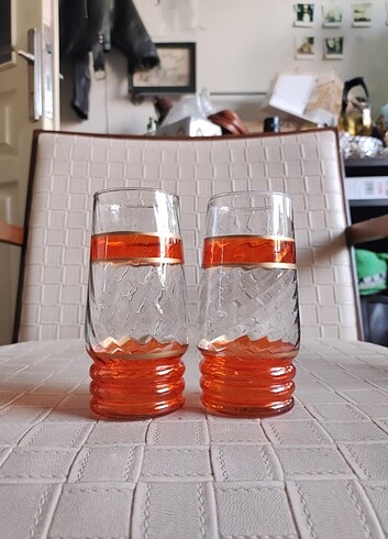 Vintage limonata bardakları