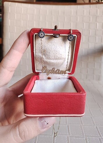 Öyküm 925 gümüş kolye