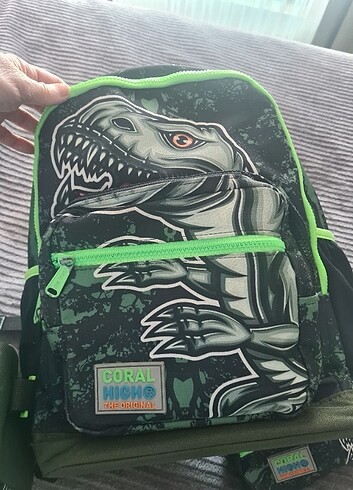 Coral high çanta set