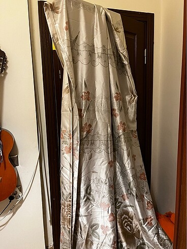 Vintage Saten perde