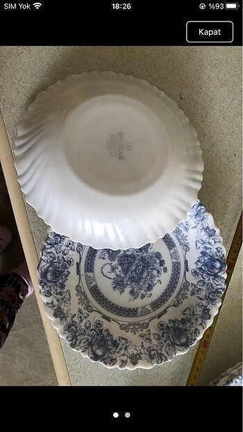 Arcopal yemek tabakları