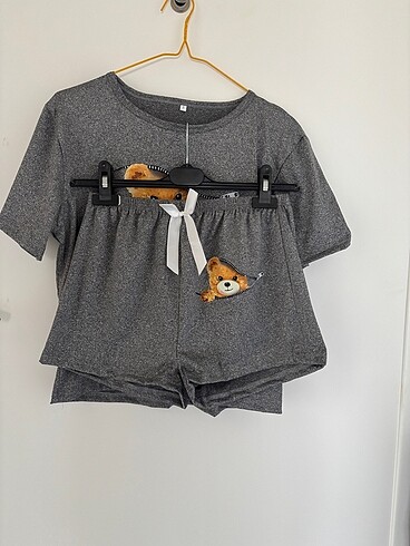 s Beden Short pijama takımı