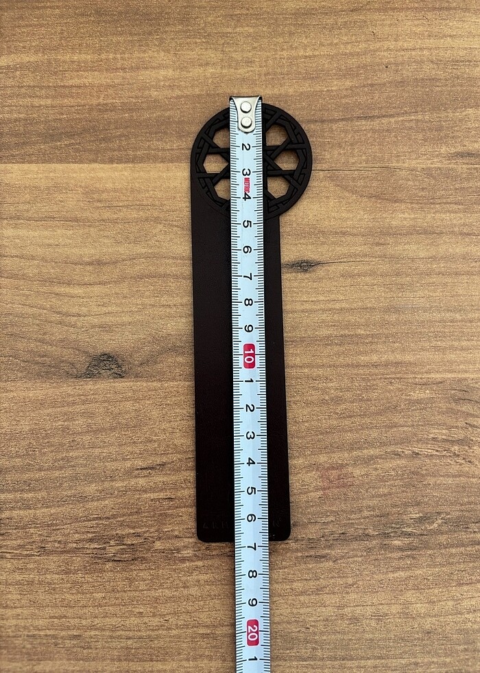 Deri Kitap Ayracı - Görsel 3