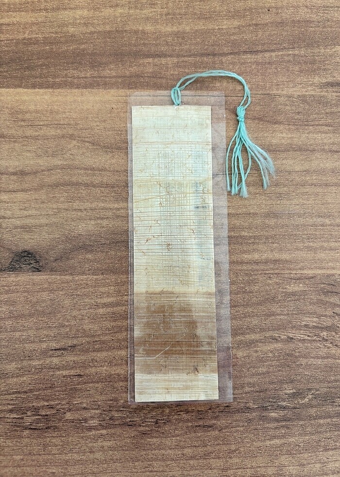 Papirüs Kitap Ayracı - Görsel 2