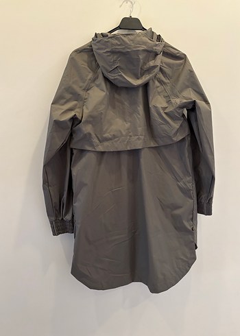 Haki Fermuarlı Yağmurluk - Görsel 2