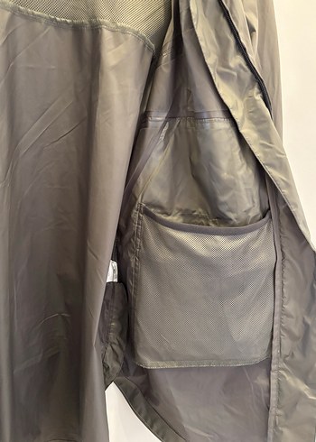 Haki Fermuarlı Yağmurluk - Görsel 6