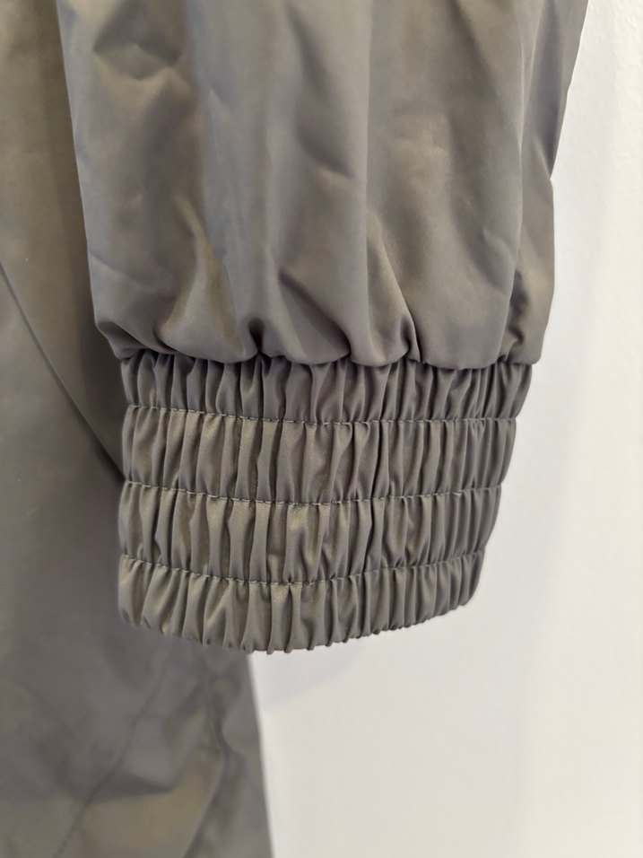 Haki Fermuarlı Yağmurluk - Görsel 5