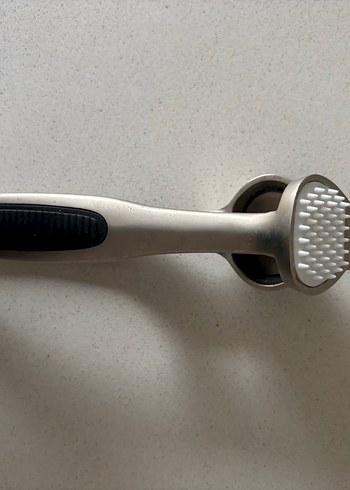 Gri Metal Sarımsak Ezici - Görsel 2