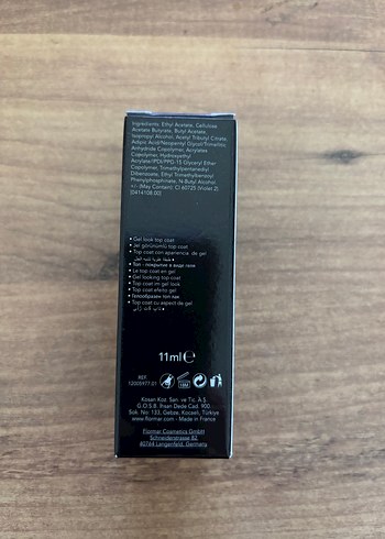 Flormar Gel Look Top Coat - Görsel 2