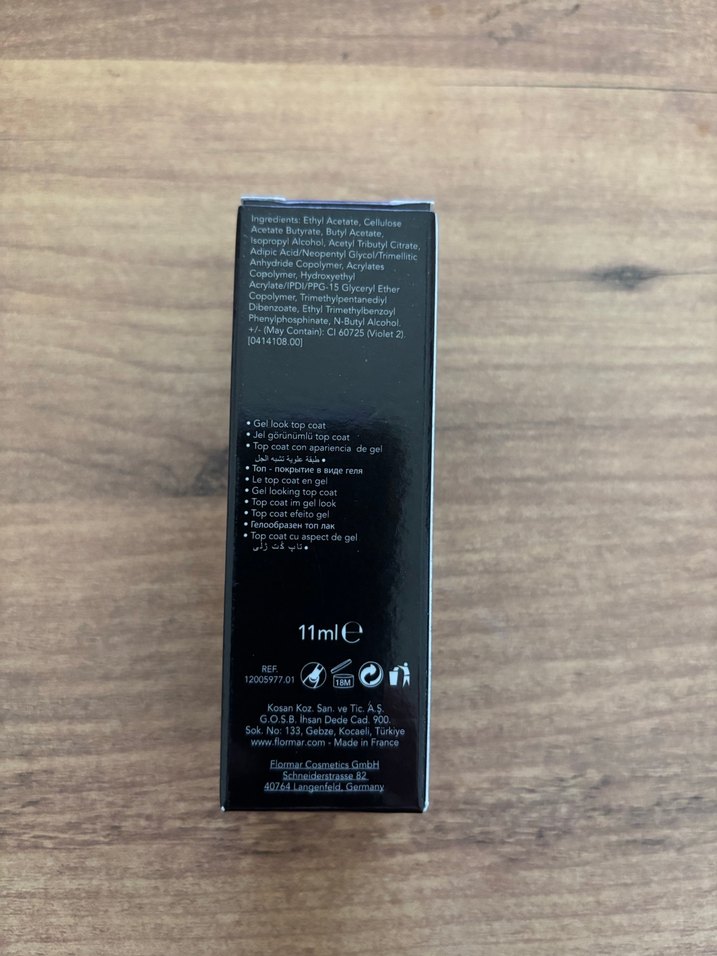 Flormar Gel Look Top Coat - Görsel 2
