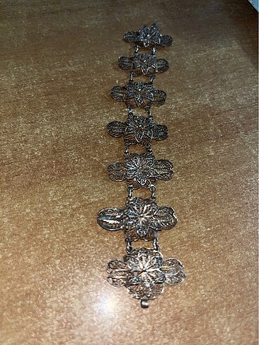 Sterling silver Telkari gümüş bileklik