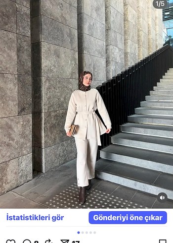 Zara Kemerli Kısa Camel Kadın Takım