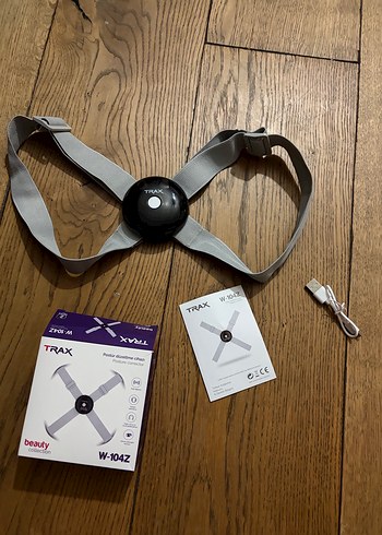 TRAX titreşimli postür düzelme cihazı dik durüş gambur engeller - Görsel 5