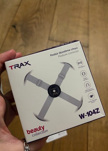 TRAX titreşimli postür düzelme cihazı dik durüş gambur engeller - Görsel 4