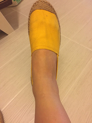 Diğer Sarı yazlık ayakkabı