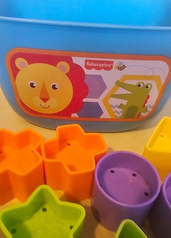  Beden Fisher price egitici geometrik desenli tak cikar