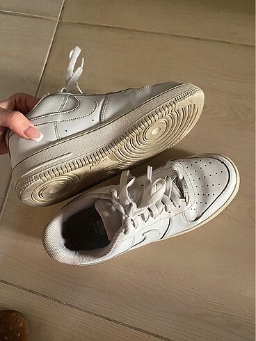 38 Beden beyaz Renk Air force nike orijinal