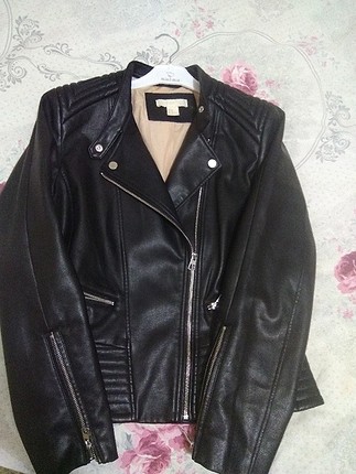 H&M deri ceket